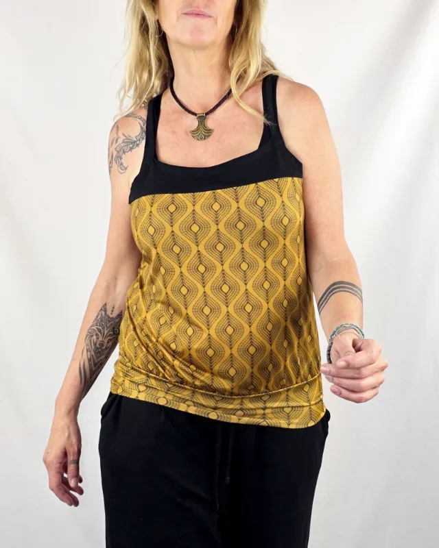 Camiseta Guru Etnik Mustard de La Gata Maula, foto 2