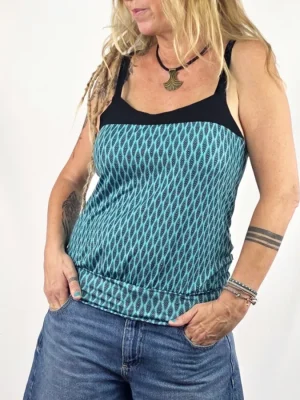 Camiseta Guru Etnik Turquesa de La Gata Maula