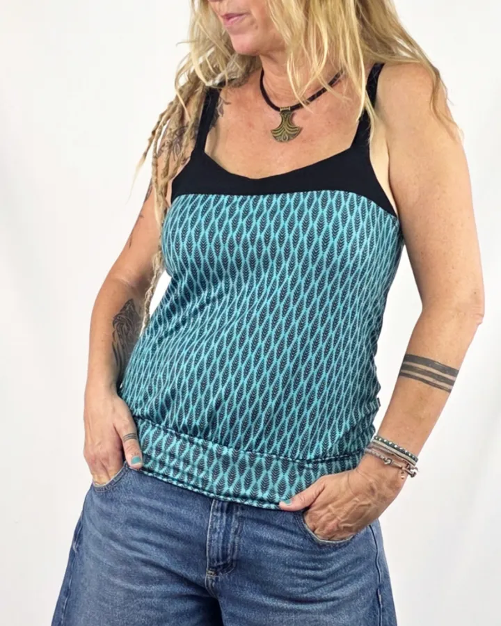 Camiseta Guru Etnik Turquesa de La Gata Maula