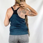 Camiseta Guru Leop Petrol de La Gata Maula, foto 2