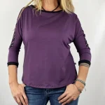 Camiseta Japn Zebra Violet de La Gata Maula