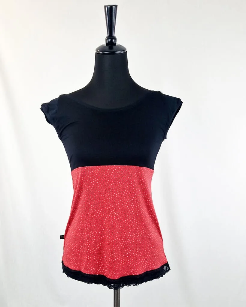 Camiseta Lei Minilunar Rojo de La Gata Maula