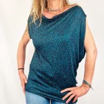 Camiseta Nanu Leop Petrol de La Gata Maula, foto 2
