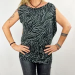 Camiseta Nanu Zebra Verd de La Gata Maula, foto 3