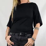 Camiseta Sakura Black de La Gata Maula, foto 3