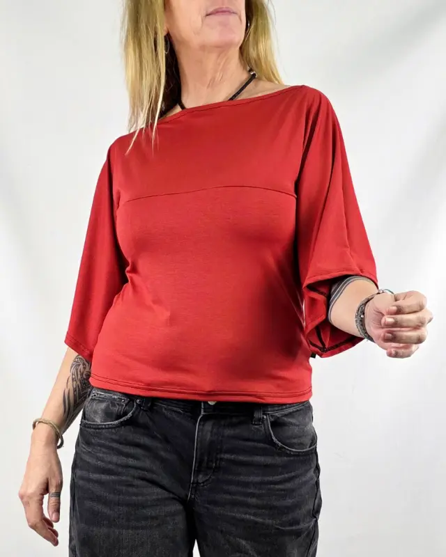 Camiseta Sakura Coral de La Gata Maula, foto 3