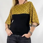 Camiseta Sakura Etnik Mustard de La Gata Maula, foto 2