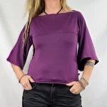 Camiseta Sakura Violet de La Gata Maula