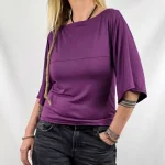 Camiseta Sakura Violet de La Gata Maula, foto 2