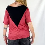 Camiseta Uwess Coral Jaspe de La Gata Maula