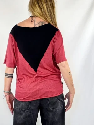 Camiseta Uwess Coral Jaspe de La Gata Maula