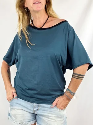 Camiseta Uwess Petrol de La Gata Maula