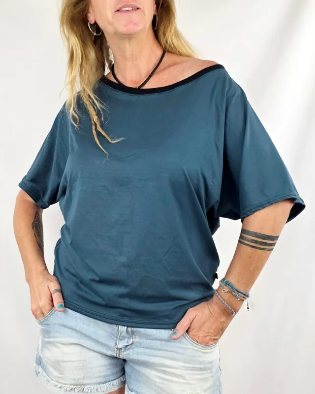 Camiseta Uwess Petrol de La Gata Maula
