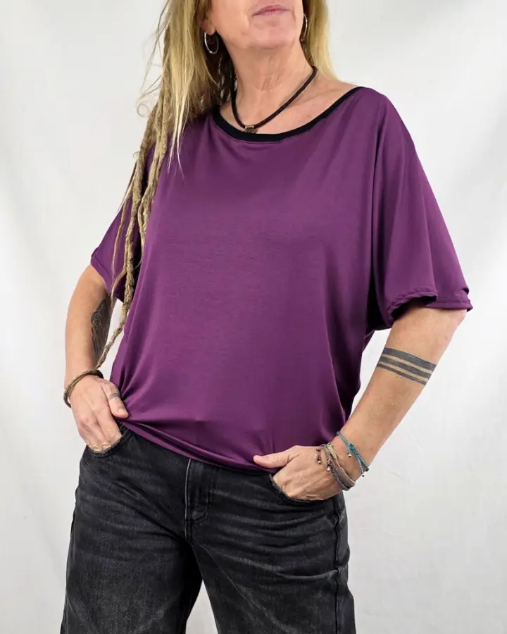 Camiseta Uwess Violet de La Gata Maula, foto 2
