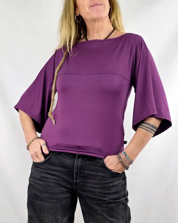 Camiseta Uwess Violet de La Gata Maula, foto 3
