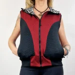 Chaqueta Kalea Geo Rojo de La Gata Maula