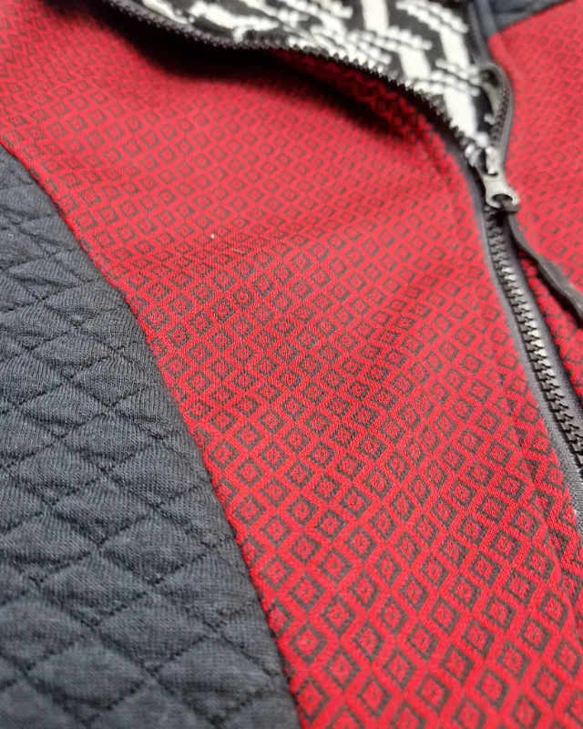 Chaqueta Kalea Geo Rojo de La Gata Maula, foto 2
