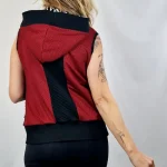 Chaqueta Kalea Geo Rojo de La Gata Maula, foto 3