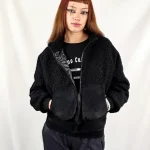 Chaqueta Siroco Black Zebra Gris de La Gata Maula