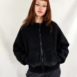 Chaqueta Siroco Black Zebra Gris de La Gata Maula, foto 2