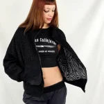 Chaqueta Siroco Black Zebra Gris de La Gata Maula, foto 3