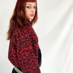 Chaqueta Siroco Leop Rojo de La Gata Maula, foto 3