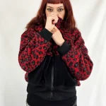 Chaqueta Siroco Leop Rojo de La Gata Maula, foto 4