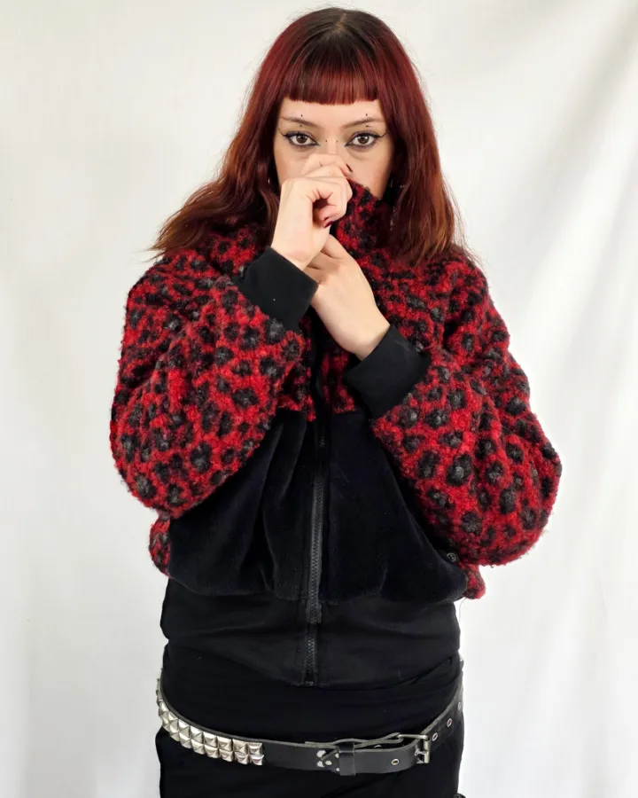 Chaqueta Siroco Leop Rojo de La Gata Maula, foto 4