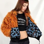 Chaqueta Siroco Psiko Orange de La Gata Maula, foto 2