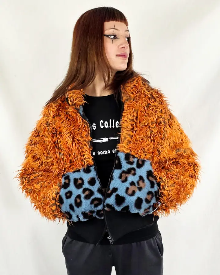 Chaqueta Siroco Psiko Orange de La Gata Maula, foto 4