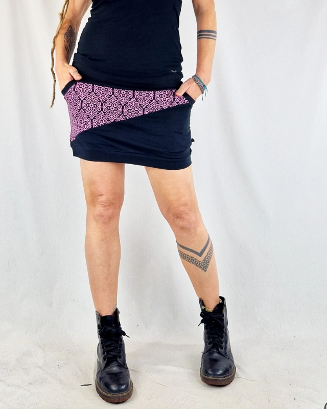 Falda Urban Deco Rosa de La Gata Maula, foto 2
