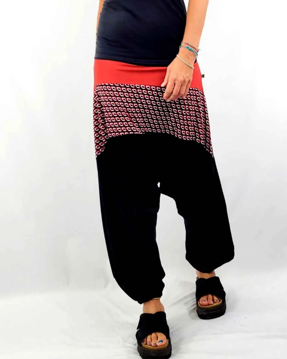 Pantalon Duoo Geo Rojo de La Gata Maula