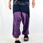 Pantalon Duoo Violet Zebra Gris de La Gata Maula