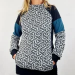 Sudadera Neoloop Geo Monocromo de La Gata Maula