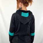 Sudadera Simetrik Black Zebra de La Gata Maula, foto 3