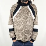 Sudadera Simetrik Leop Velvet de La Gata Maula