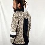 Sudadera Simetrik Leop Velvet de La Gata Maula, foto 3