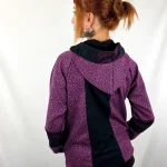 Sudadera Simetrik Leop Violet de La Gata Maula, foto 2