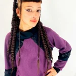 Sudadera Simetrik Violet de La Gata Maula, foto 4