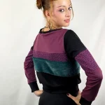 Sudadera Tao Black Violet de La Gata Maula, foto 2