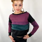 Sudadera Tao Black Violet de La Gata Maula, foto 3