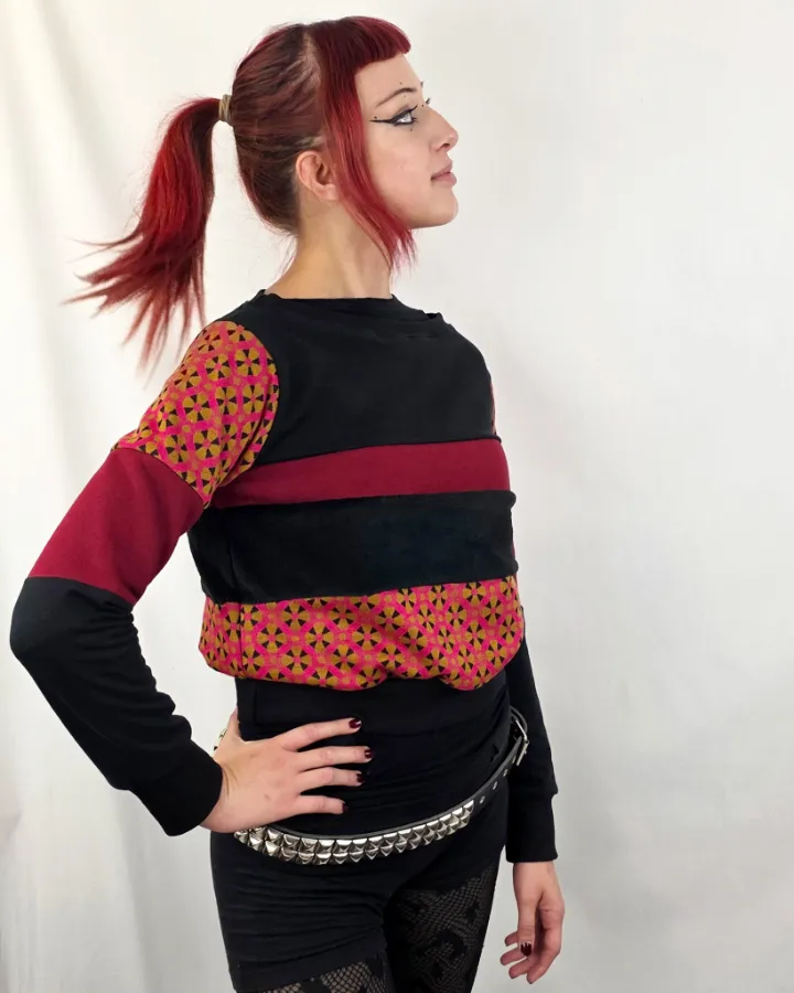 Sudadera Tao Flor Fucsia de La Gata Maula, foto 2