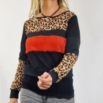 Sudadera Tao Leop Orange de La Gata Maula, foto 2