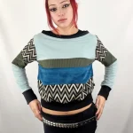 Sudadera Tao ZigZag Gris de La Gata Maula