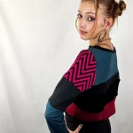 Sudadera Tao ZigZag Rojo de La Gata Maula, foto 2