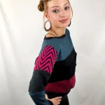 Sudadera Tao ZigZag Rojo de La Gata Maula, foto 3