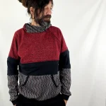 Sudadera Unix Espiga Rojo de La Gata Maula
