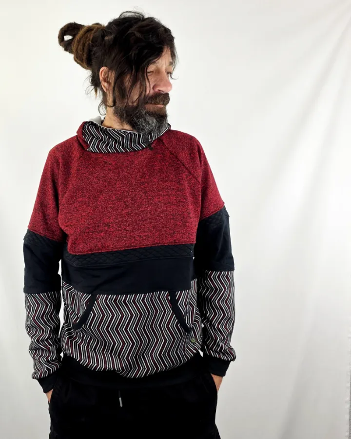 Sudadera Unix Espiga Rojo de La Gata Maula