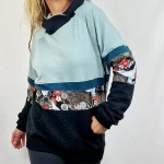 Sudadera Unix Japn Menta de La Gata Maula