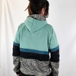 Sudadera Unix Turquesa Leop de La Gata Maula, foto 3